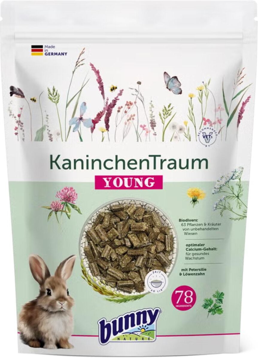 Bunny Nature Mangime Sogno per Conigli Young 600G