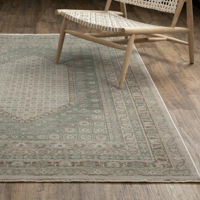 Style Haven Kellan Center Medallion Beige/ Green Area Rug