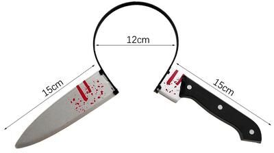 Uplift Treasures Halloween Horror Weapon Headband Costume Accessory 5