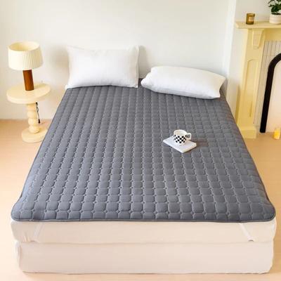 Uplifted Finds Waterproof Quilted Mattress Protector Cover Thick Breathable Bed Topper us queen gray