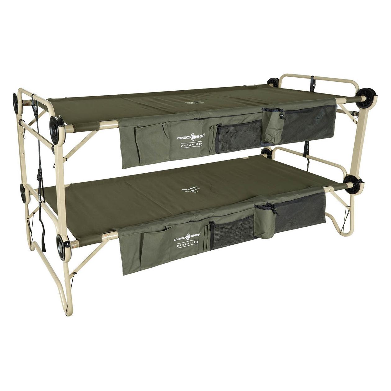 Disc O Bed Feldbett, Disc-O-Bed, Arm-O-Bunk,m. Seitent., oliv (31965B)