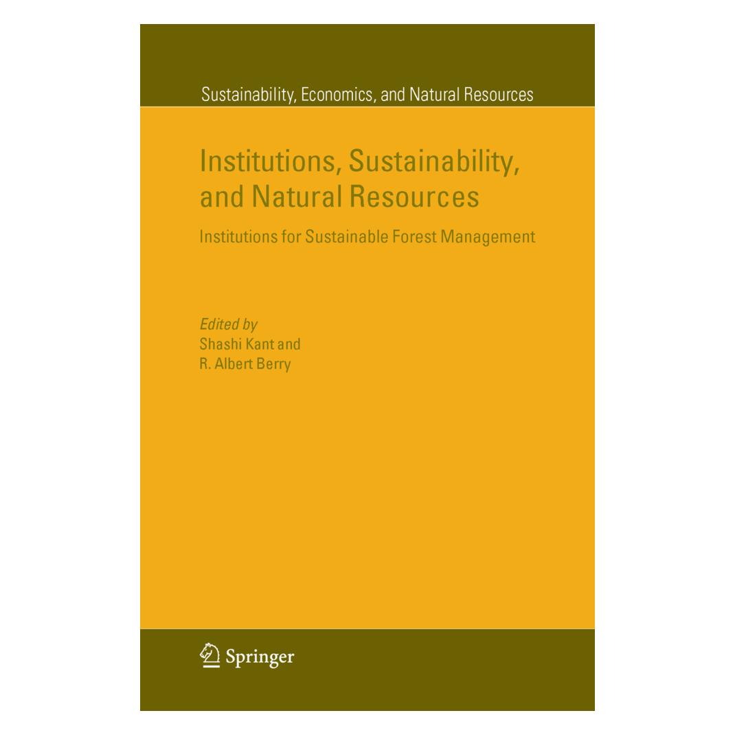 Springer Institutions, Sustainability, and Natural Resources (Englisch, Softcover, Albert Berry, R. A. Berry, Shashi Kant) (55378578)