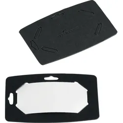 DURABLE 827201 - Namensschild, 40x75 mm, mit Einsteckschilder, schwarz, 20 Stück