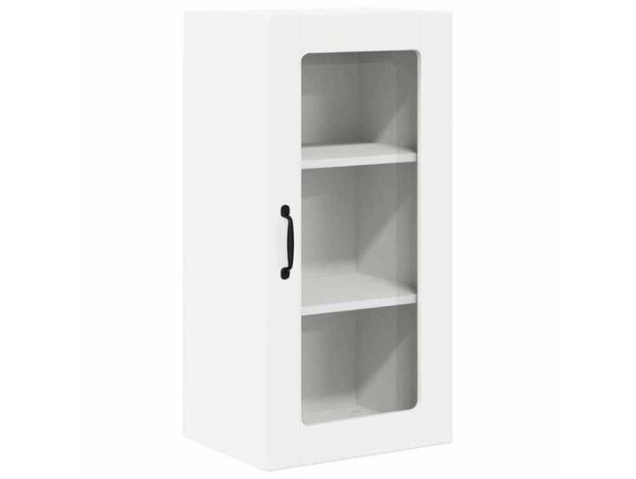 BEL-ACHAT* Meuble de stockage Moderne - Suspendu - Meuble mural de cuisine Blanc brillant 40x31x80cm @Promo1886630