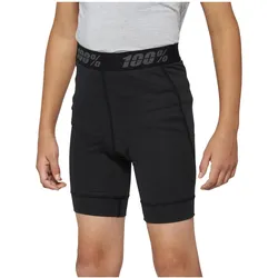 100%, Jungen, Velohosen, Ridecamp Youth Shorts (28), Schwarz