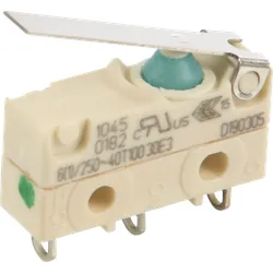 MAR 1045.5102 - Schnappschalter Wechsler (SPDT tastend) - 6 (1) A 250 V AC