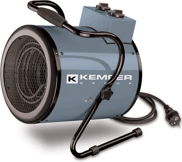 Kemper 65310E  Elektrischer Warmluftgenerator mit Ventilator  Einphasig  3000 W