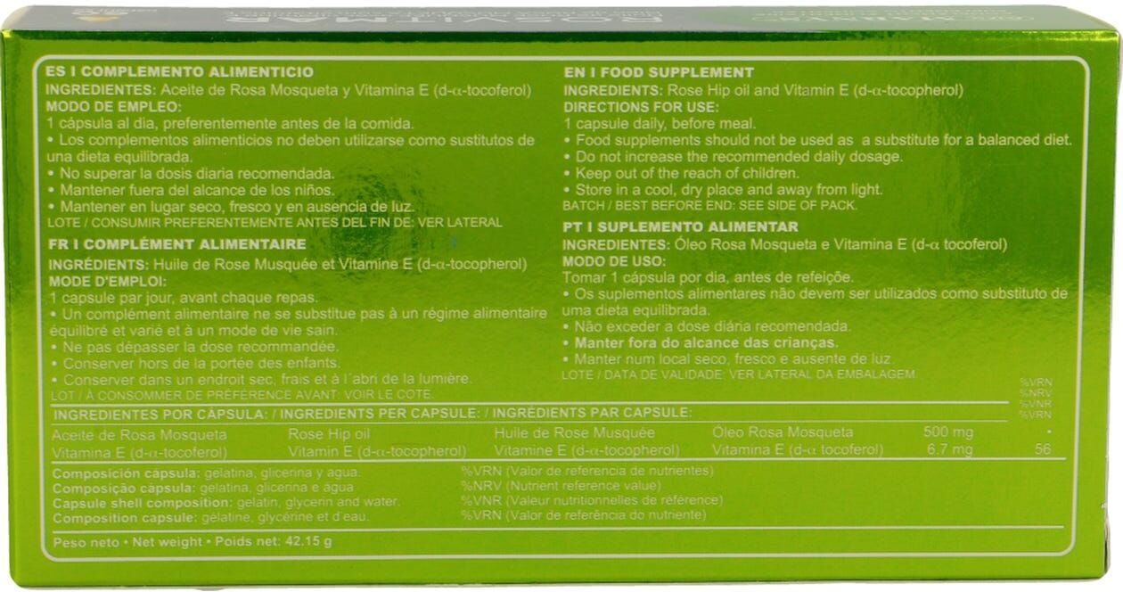 Marnys Rosvitmar Aceite de Rosa Mosqueta 60 caps