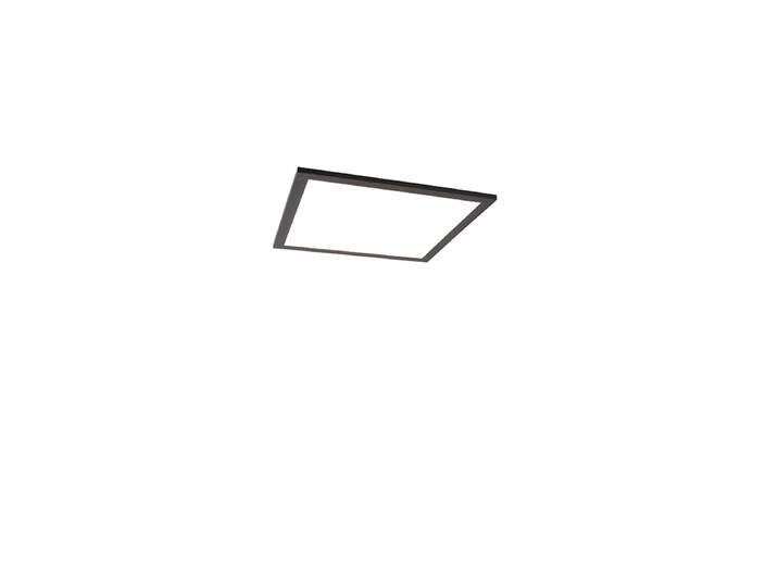 Plafonnier moderne noir avec LED intégré 40 cm - Liv