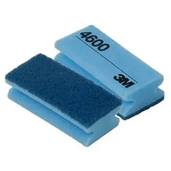Putzschwamm 3M Scotch Brite 4600 blau gründliches reinigen ohne zu kratzen, 70x150 cm