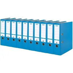 Elba, Ordner, Folder smart Pro, Rückenbreite: 80 mm, ozeanblau DIN A4, Aussendeckel PP / Innendeckel Papier (A4, 80 mm, 1 Stk.)