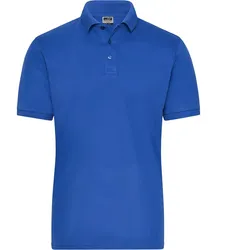 Bio Stretch Polo-Shirt "JN1806" UV-Schutz - M - royal