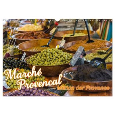 Marché Provencal - Märkte der Provence (Wandkalender 2027 DIN A3 quer), CALVENDO Monatskalender