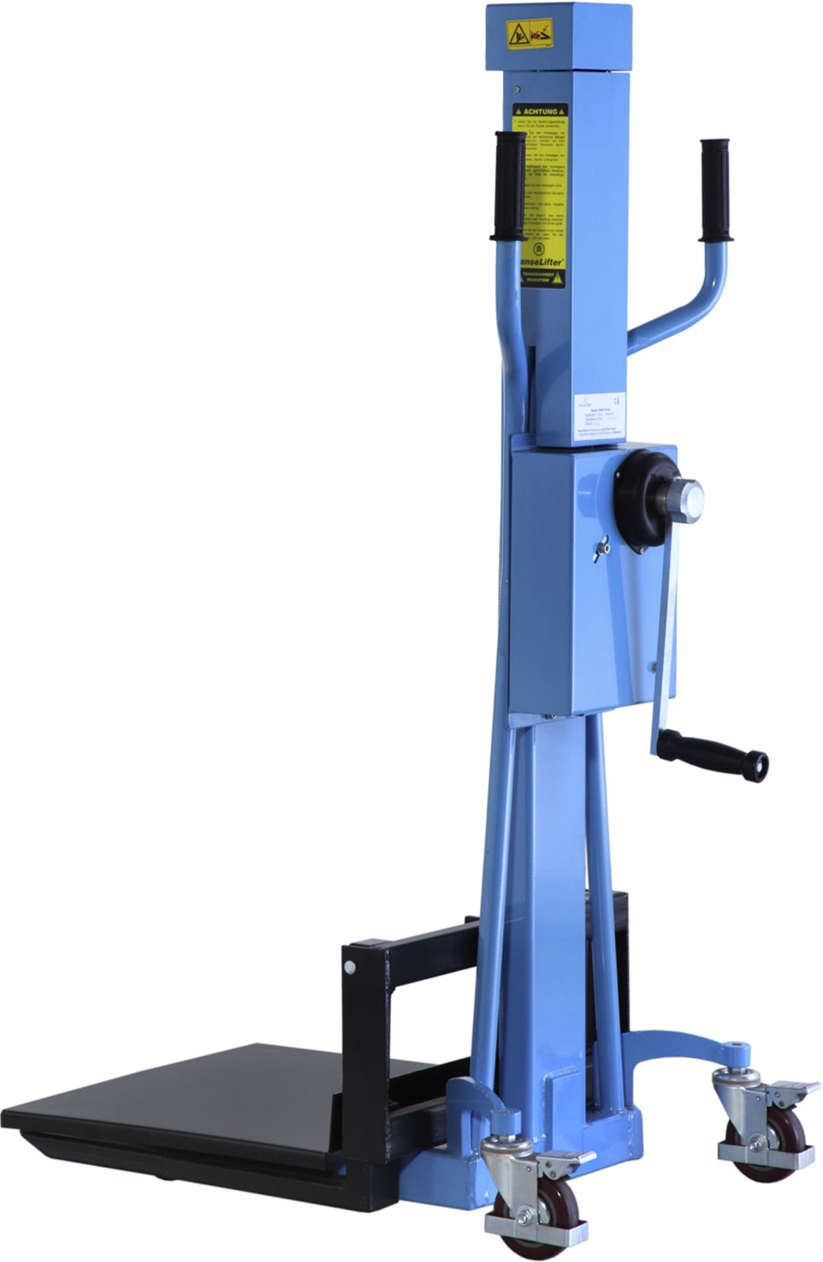 HanseLifter Handwindenstapler HWHH150, Tragf.: 150 kg, Hubhöhe: 1.100 mm (GE0023495)