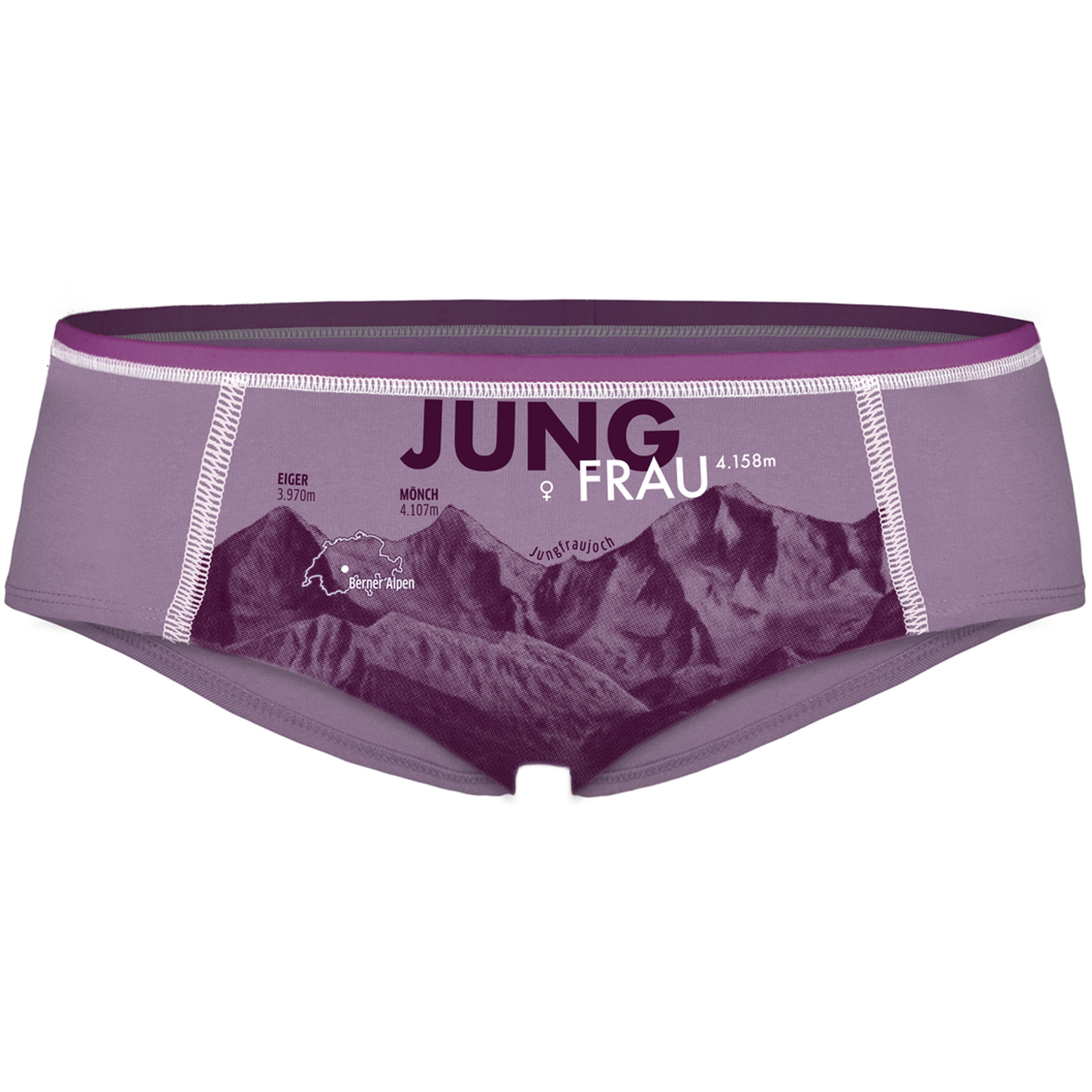 Ein schöner Fleck Erde Jungfrau Damen Kurze Unterhose lila Größe M Lifestyle Hautfreundlich