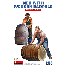 MiniArt - Men with Wooden Barrels - 1:35 - 2 Figuren 311544