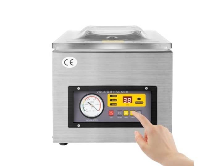 Industriell Vakuumierer Tisch Vakuumiergerät DZ-260 Kammer Einschweißgerät, 120W, 220V, Vakuummaschine
