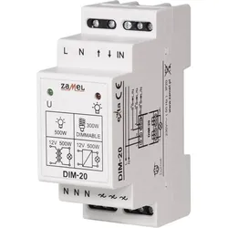 Zamel, Zubehör Beleuchtung, Dimmer mit Standby-Modus und Speicher für Beleuchtungsstärke DIM-20