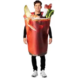 Rasta Imposta Bloody Mary Cocktail Kostüm (One Size)