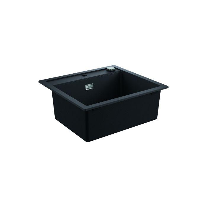 Grohe K700 Komposit-Einbauspüle 31651AP0 560x510mm, 1 Becken, granit schwarz