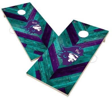 Skip's Garage Florida SouthWestern State Buccaneers Cornhole Board Set
