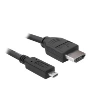 Delock Video- / Audiokabel HDMI 32 AWG 19-polig M Micro-HDMI M 3 m (82663)