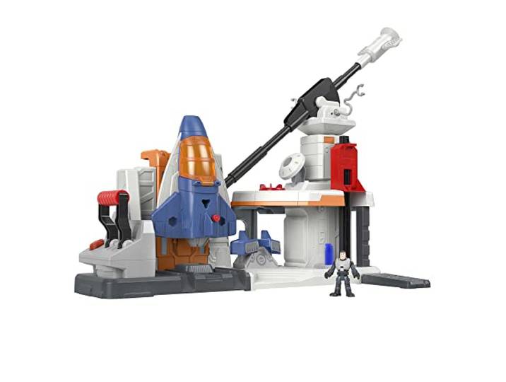 Fisher-Price - Imaginext - Lightyear - Star Command Oppakken en gooien - Spelset met ruimteschip, actiefiguren, accessoires, licht en geluid - Vanaf 3 jaar - HGT25