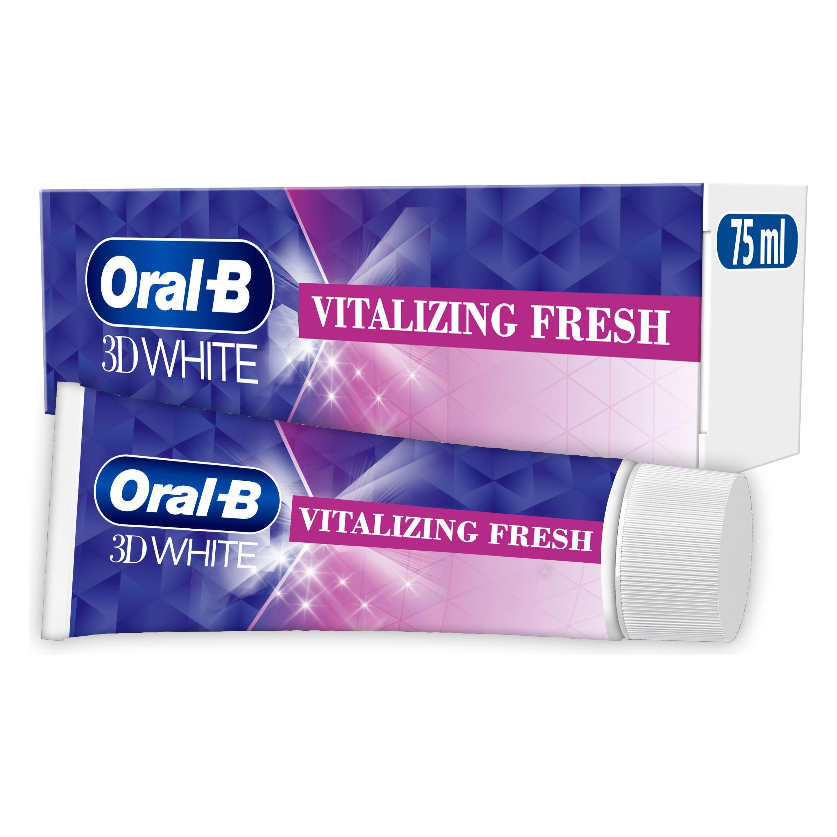 Oral-B Oral B - 3D White Vitalizing Fresh Toothpaste - 75 ml (75 ml) (1296892)