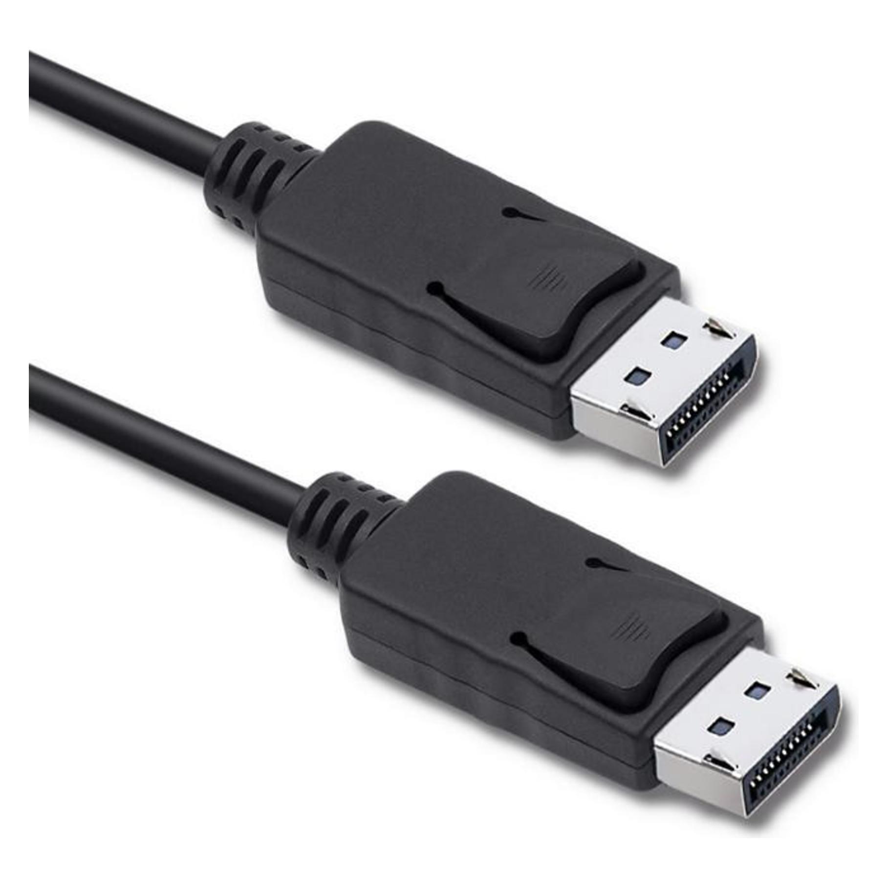 Qoltec Kabel DisplayPort - DisplayPort 1m czarny (50371) (1 m) (50371)