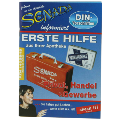 ERENA Verbandstoffe GmbH & Co. KG SENADA DIN Vorschriften Heft 1X5 St 01405845