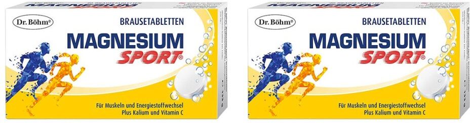 Dr. Böhm Magnesium Sport Brausetabletten 2x40stk
