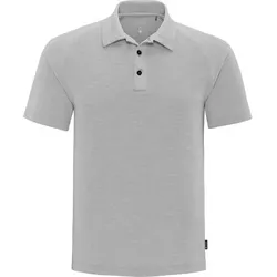 SCHNEIDER SPORTSWEAR Herren Polo ERICM, Größe 48 in Silber Silber