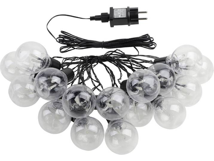 EGLO Partaj Lichtketting - LED - 450 cm - Zwart - Plug&Play