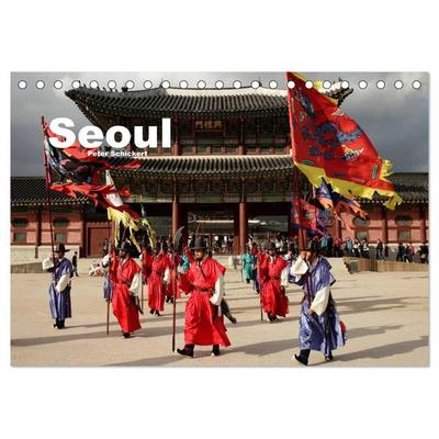Seoul (Tischkalender 2027 DIN A5 quer), CALVENDO Monatskalender