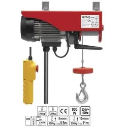 Yato, Seilzug + Werkstattkran, ROPE WINCH 900W 250