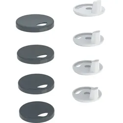 Geberit Set Puffer für WC-Sitzring fixiert für Geberit AquaClean Mera Classic, 244108001 244108001