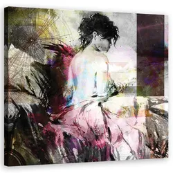 LEINWANDBILD, Menschen - Rosa 30x30cm