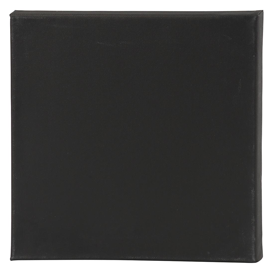 Creativ Company Artistline Leinwand Schwarz 30x30cm, 10 Stk. (30 x 30 cm) (5707167105597)