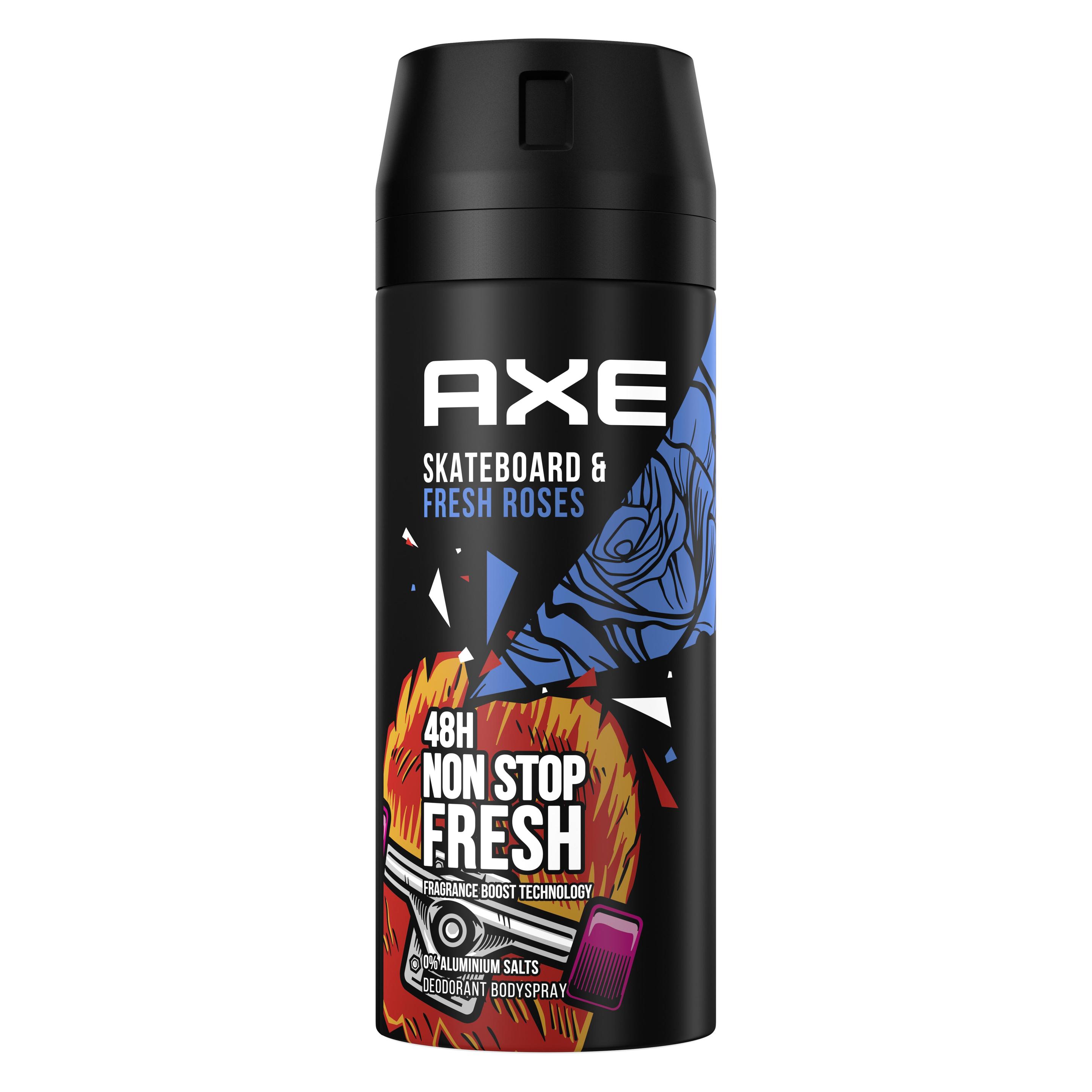 AXE Skateboard & Fresh Roses (Spray, 150 ml) (8710847909542)