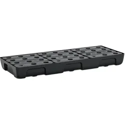 Cemo, Zubehör Lagereinrichtung, Auffangwanne 21l L976xB395xH95mm PE m.PE-Rost u.Leckanzeiger