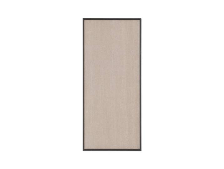 Ferm Living - Scenery Pinnwand, 45 x 100 cm, schwarz / beige