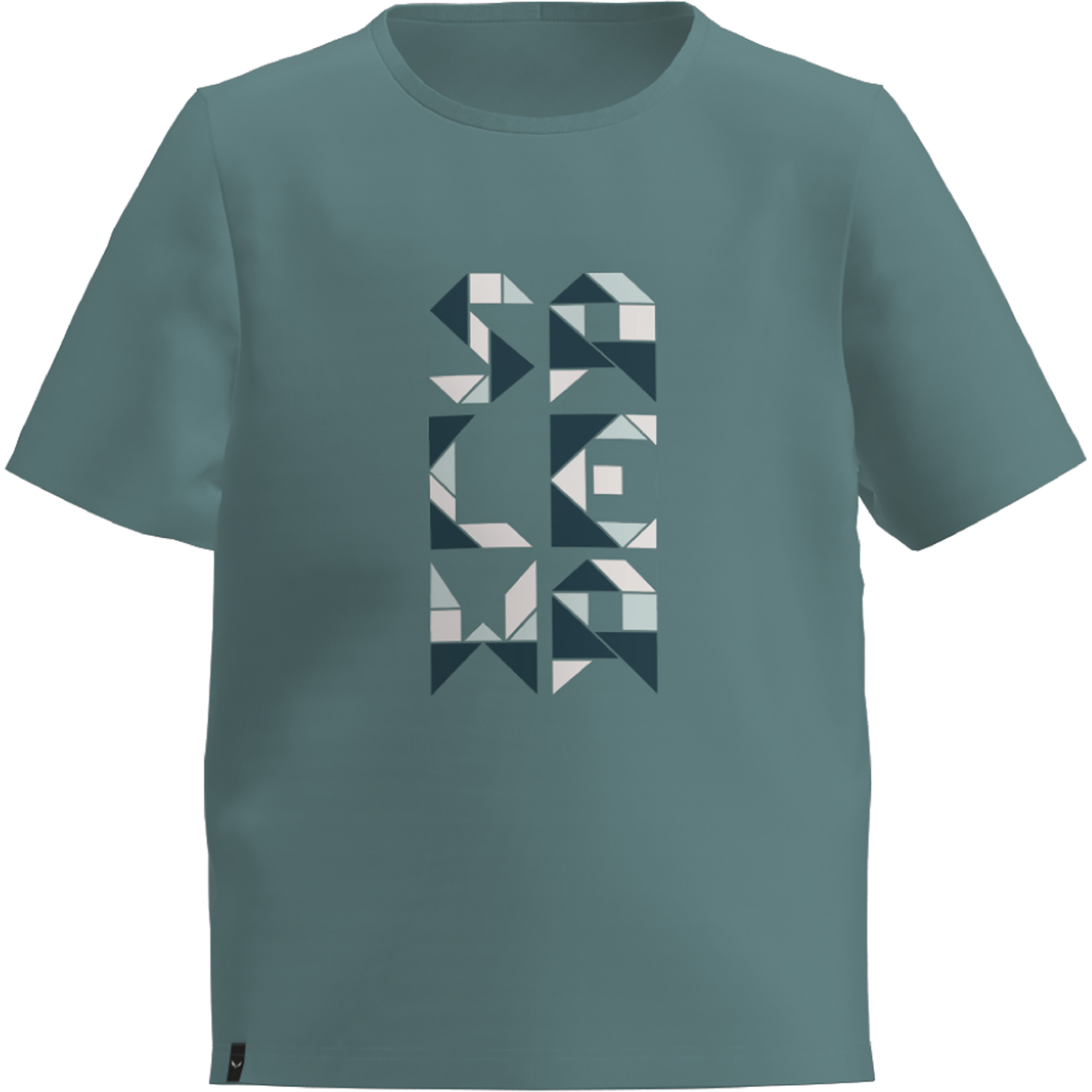 Salewa Graphic Kinder T-Shirts gruen Größe 164 Trekking Hautfreundlich Lyocell (Tencel)