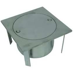 Dehn 549091 UF-Trennstellenkasten NIRO 200x200x105mm ohne Trennstelle UFTSK 200X200X105 V2A UFTSK200X200X105V2A