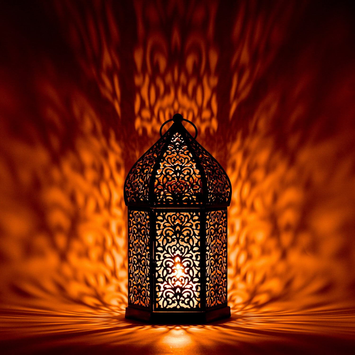 Marrakesch Orient & Mediterran Interior Decoratieve Lantaarn met Oosters Design