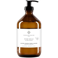 500ml Essential Parfums Divine Vanille Hand & Body Soap