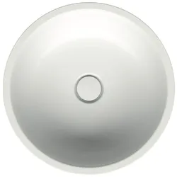 Einbauwaschtisch „BetteBalance“, ohne Überlauf 43,5 × 43,5 cm in Edelweiß