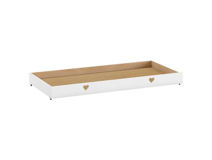 Vipack Bettschubkasten, Weiß, 196x19.4x93.9 cm, Kinderzimmer & Jugendzimmer, Kindermöbel, Kinderbetten, Kinderbettzubehör