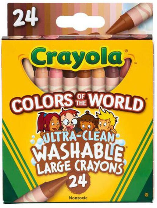 BRINQUEDO CRAYOLA LAPIS CERA CLRW 24U