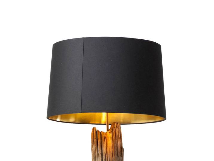 KARE Stehlampe Nature Straight, Holz hell, für Wohn- / Esszimmer, Holz, Design