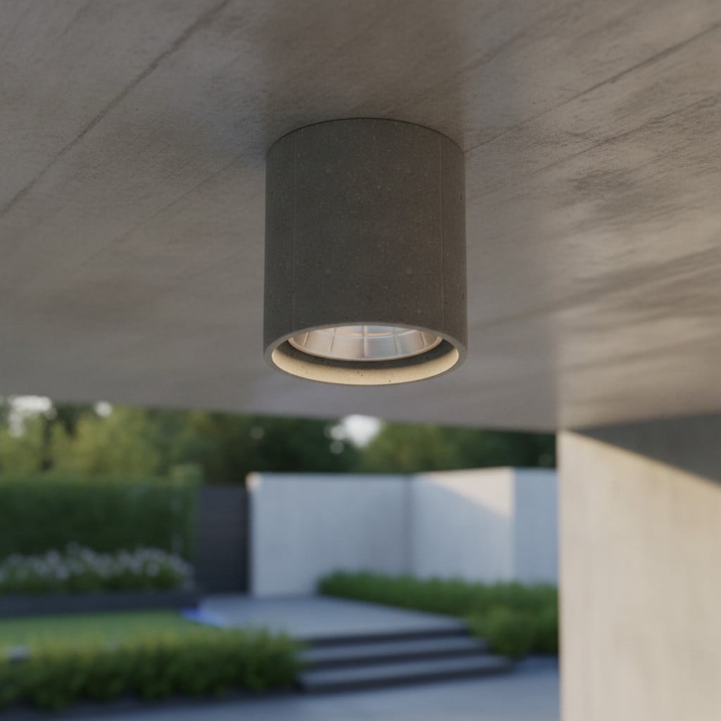 Lyora Plafondspot Ritz rond - Grijs
